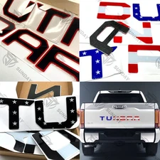 For 2022-2025 Tundra 3D Raised Tailgate Insert Letters Badge Emblem Rear Trunk