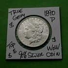 1890 P Morgan Dollar IMPRESSIVE CHOICE FROSTY GEM CH BU Ultra SUPER High Grade $