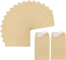 180Pcs Small Seed Saving Envelopes Bulk 2.35 x 3.5 Empty Paper Packets for Coins