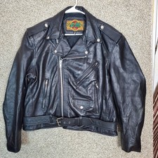Vintage Global Identity G-lll Black Leather B...