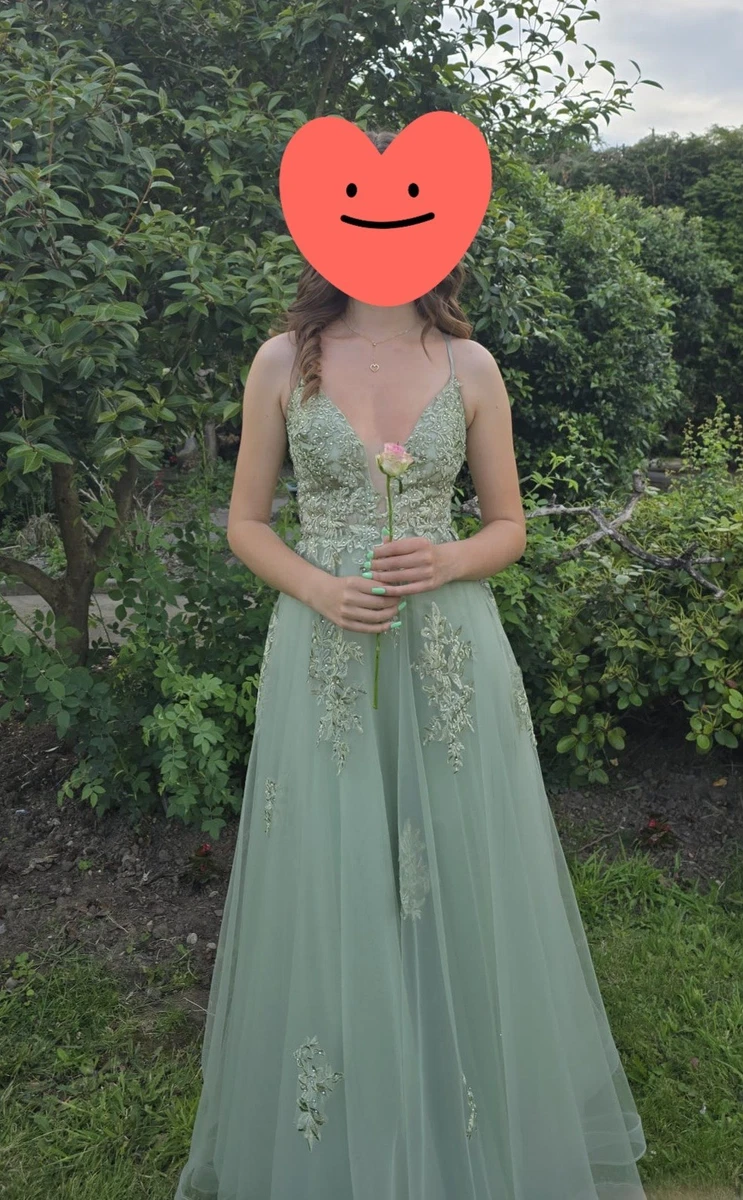 Satin Green Dresses for Women for sale | eBay UK