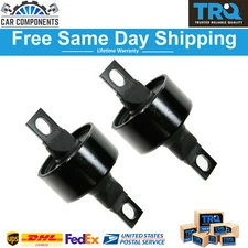 TRQ Rear Lower Trailing Arm Bushing Pair For 1988-2001 Acura Integra Honda Civic