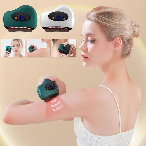 9 Vibration Gears Painless Scraping Board for Facial Lifting Gua Sha Massager - Picture 1 of 14