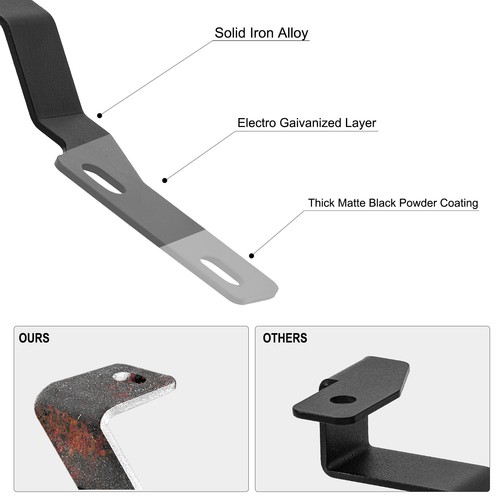 For 2005-15 Toyota Tacom Amber 4'' LED Light Hood Ditch Bracket Mount Wiring Kit - Picture 8 of 20
