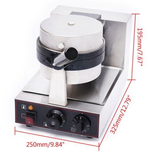 Commercial Electric Burger Waffle Maker Machine Hamburger Panini Press Making - Picture 2 of 11