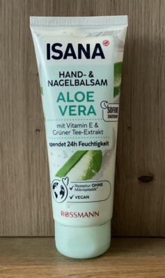 (79,90 /L) Isana Hand -& Nagelbalsam Aloe Vera Vitamin E Vegan 100ml