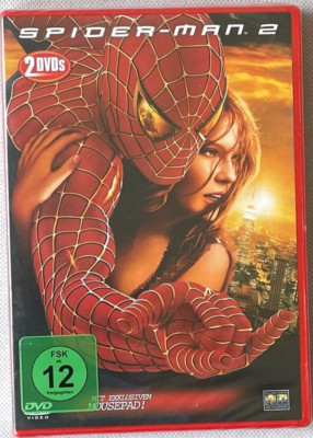 Spider-Man 2, Tobey Maquire, Kirsten Dunst Marvel, DVD (2-Disc) Film, NEU OVP