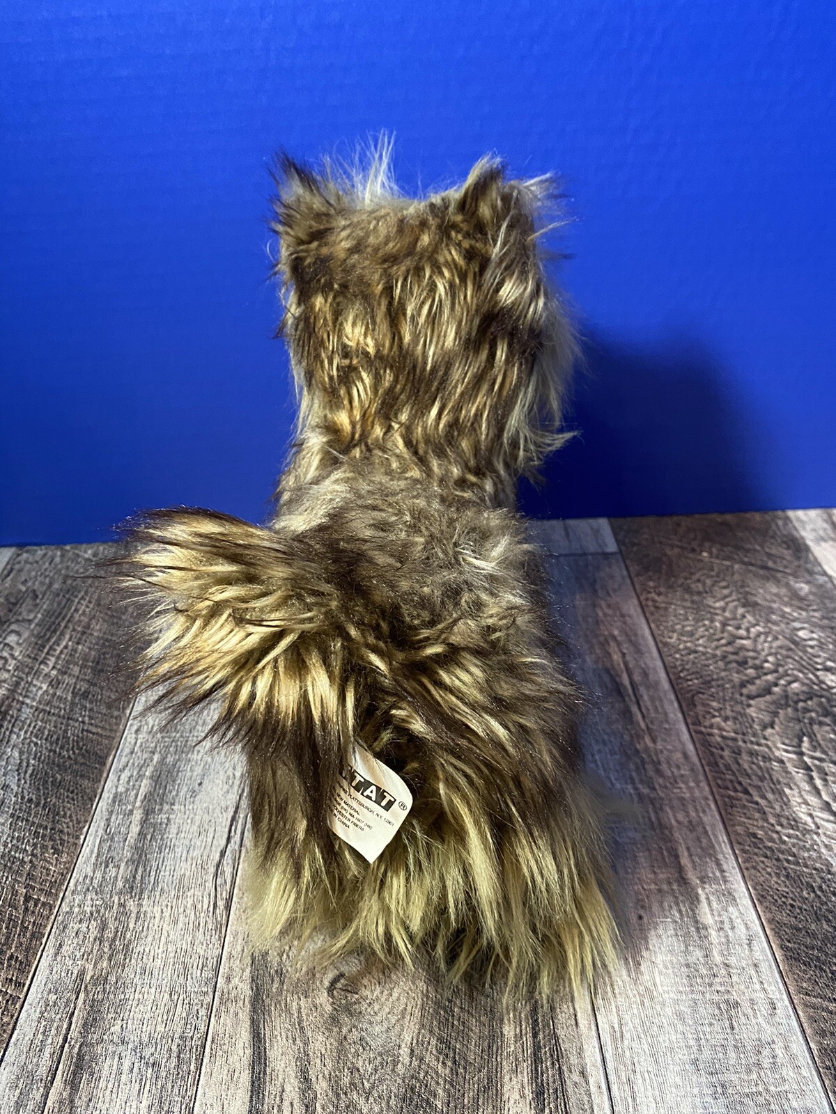 Battat Plush Dog Terrier Puppy Realistic Black Brown Stuffed Animal Toy