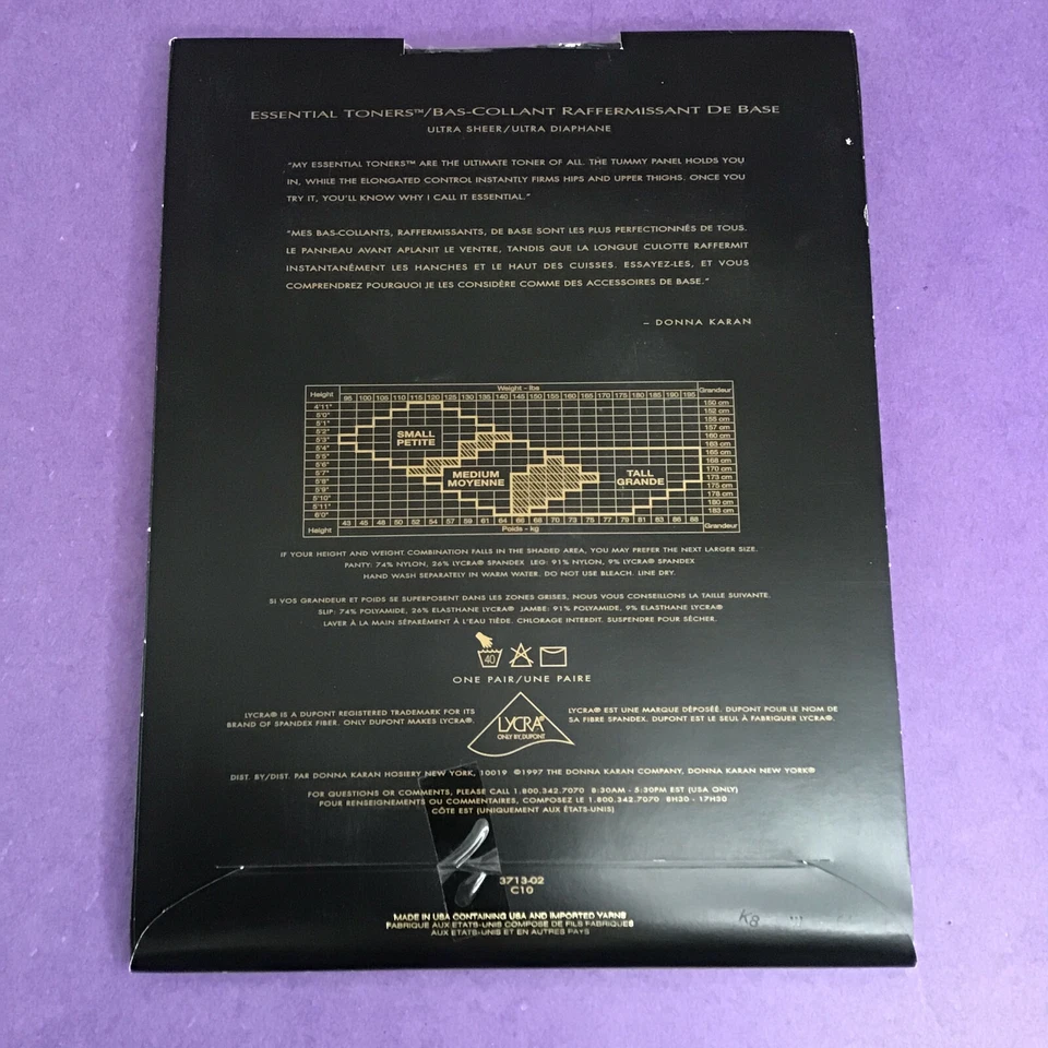 Pantimedias de colección Donna Karan New York C10 altas medianas azul marino tónicos esenciales Foto 2 de 2
