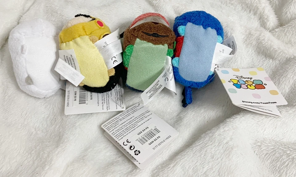 Disney Store, Tsum Tsum Big Hero Six Hiro, Fred, Wasabi, Baymax  Plush - Image 3 of 3