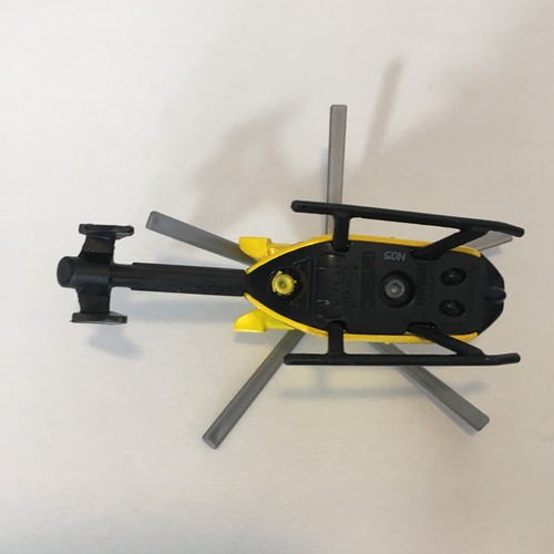 2009 Matchbox Sky Busters Metal AirBlade Air Taxi Yellow - Picture 2 of 8