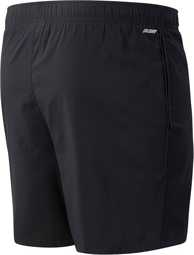 New Balance Men's Core Run 7 Inch Short Shorts Black Xtra Large - Picture 2 of 3