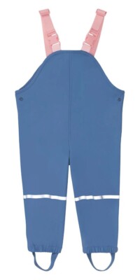 LUPILU Kleinkinder Mädchen Matschhose Buddelhose Hose Blau - Gr. 110/116