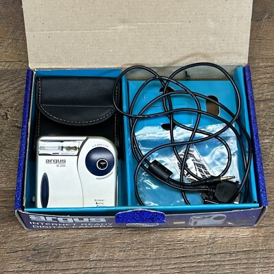 Argus DC-2000 Internet Digital Camera w/Original Box Manual Case