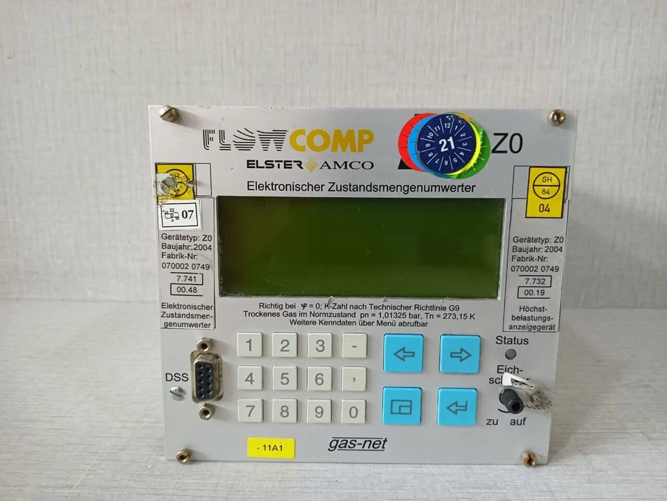 ELSTER AMCO FLOW COMP Z0 070002 0749 MONITORING UNIT - Image 2 of 4