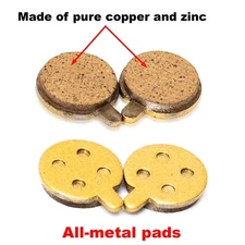 2  Pairs Brake Pad for  Xiaomi M365  Zero 9 Hiboy, Gotrax 3 Electric Scooter