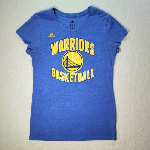 Women's Adidas T-Shirt Size XLarge Blue Curry #30 Golden State Warriors PreOwned - Picture 1 of 10