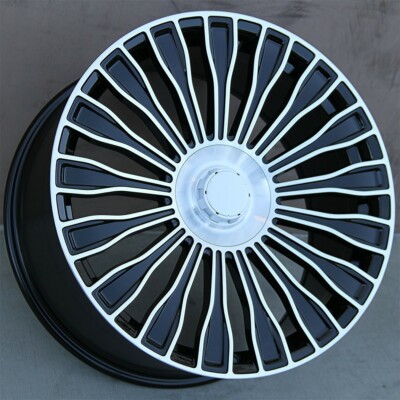 Set(4) 20x8.5/20X9.5 5x112 Wheel/Tire Pkg Benz S E SL Class 350 450 C550 Maybach
