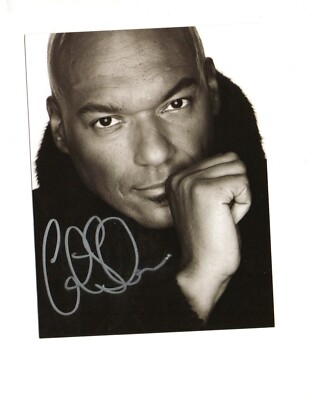 Colin Salmon James Bond/Eastenders 6x4 Col Foto signiert handsigniert