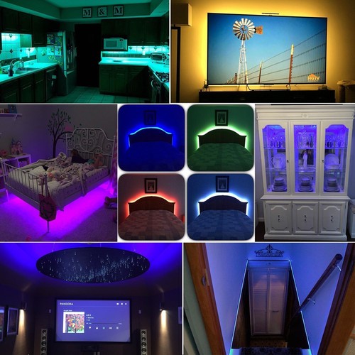 WS2812B ws2812 5050 SMD RGB 5V Full color Addressable waterproof led Strip light - Picture 12 of 12