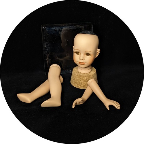 Vintage porcelain doll making kit 16 inches 1 eBay