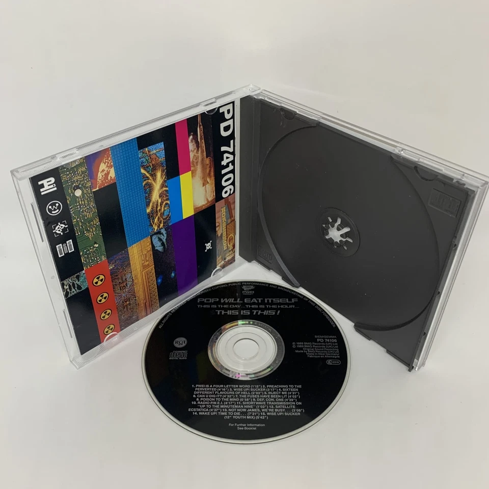 Pop Will Eat Itself THIS IS THE DAY...THIS IS THE HOUR...THIS IS THIS! CD GC - Image 3 of 4