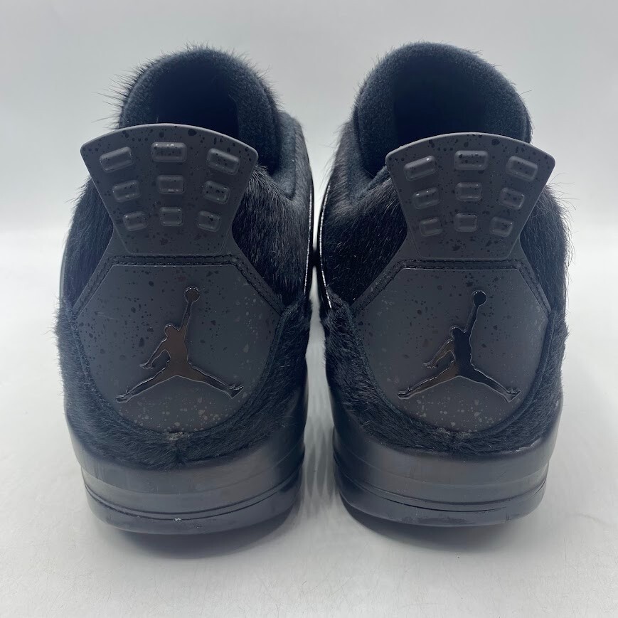 Nike Air Jordan 4 Golf Black Cat Pony Hair CU9981 001 Men's Nike Air Jordan 4 Golf Black Cat Pony Hair CU9981 001 Men's