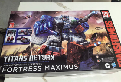 New Hasbro Transformers Titans Return Titan Class Fortress