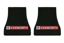 Set of 2 Kenworth Motors 13" x 18" x 20" Model MF0001K Semi Truck Mud Flaps