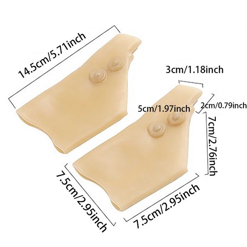 1Pair Thumb Brace Support Wrap Strap Wrist Glove Sleeve Joint Relief Arthritis - Picture 3 of 12