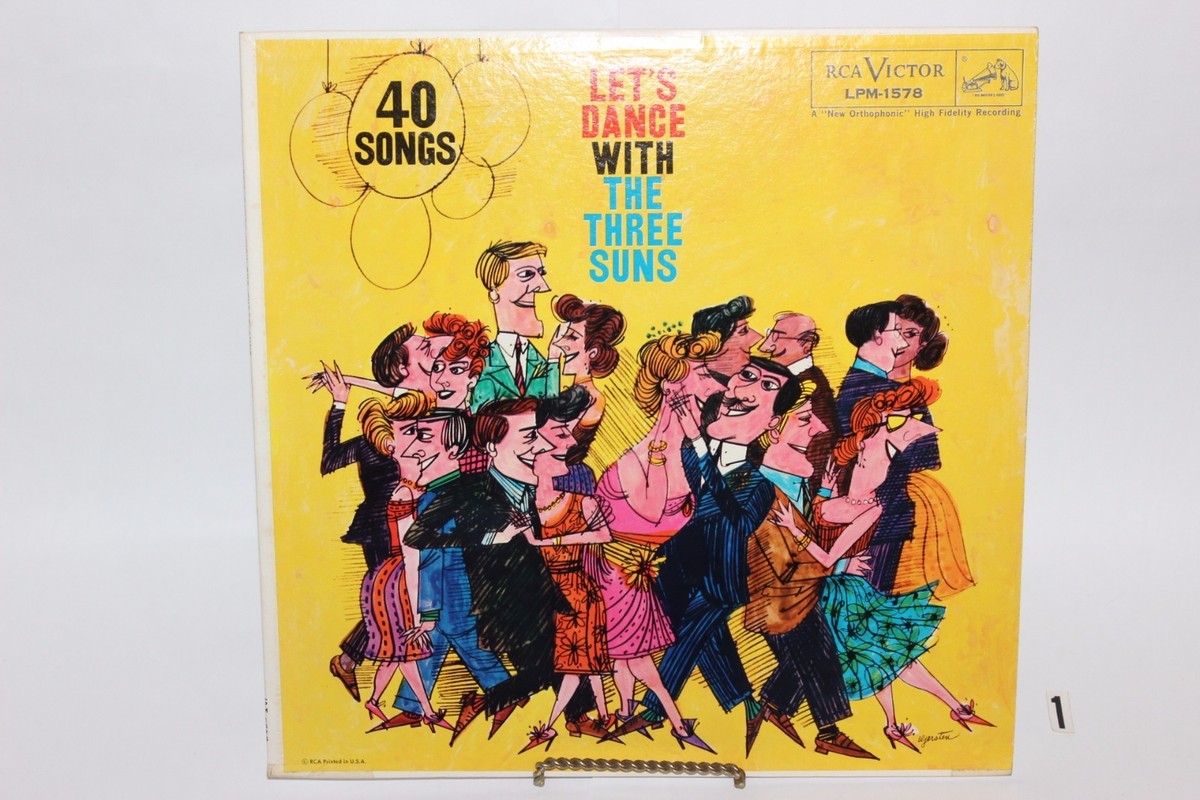 Let's S.U.N.S. サウンドトラック The Three Suns-Let's Dance With The Three Suns 1958 RCA