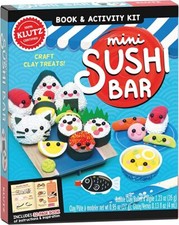 Klutz Mini Sushi Bar HARDCOVER - 2021 by Editors of Klutz