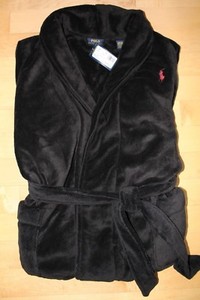 black polo robe