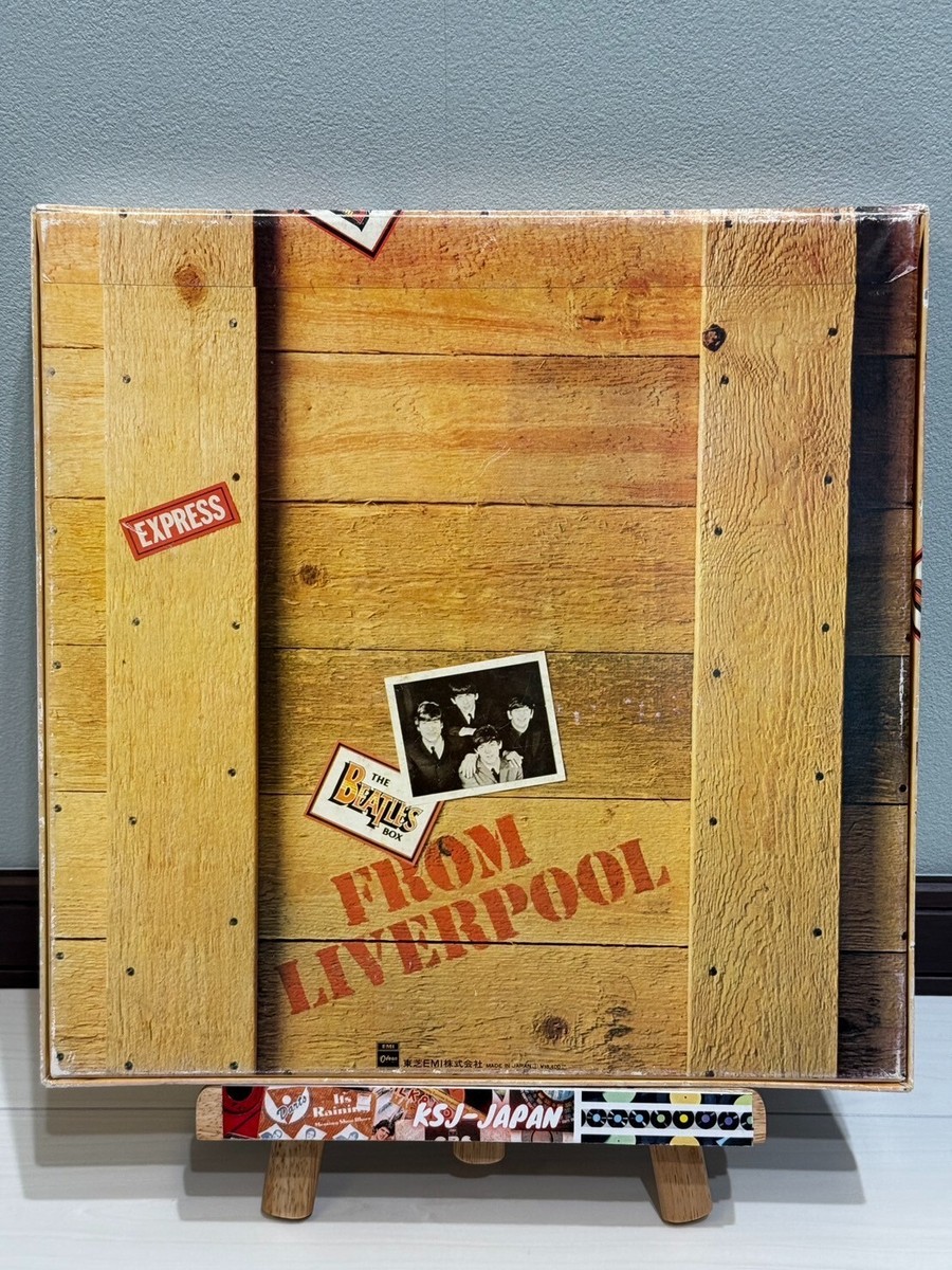 LPレコード8枚組　ビートルズボックス　From Liverpool THE BEATLES BOX FROM LIVERPOOL 8 LP Vinyl Record 1962-70