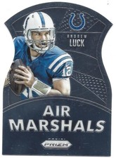 2015 Panini Prizm Air Marshals Die-Cut Card - Andrew Luck