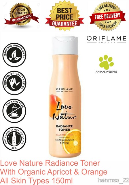 love nature face toner