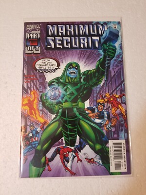 MAXIMUM SECURITY #1 NM Marvel Dec 2000 Ronan the Accuser