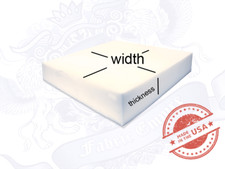 6" inches thick x 26.50" width x 30" long MEDIUM DENSITY FOAM SHEET