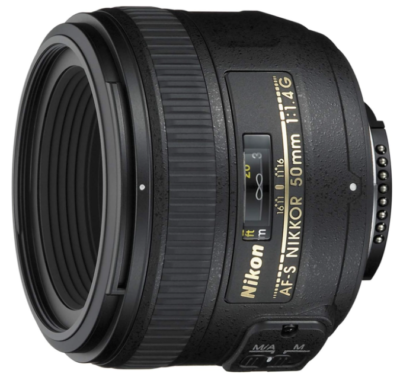 【ジャイアン】ニコン AF-S NIKKOR 50mm f/1.4G Nikon AF-S NIKKOR 50mm f/1.4G single focal length lens for full