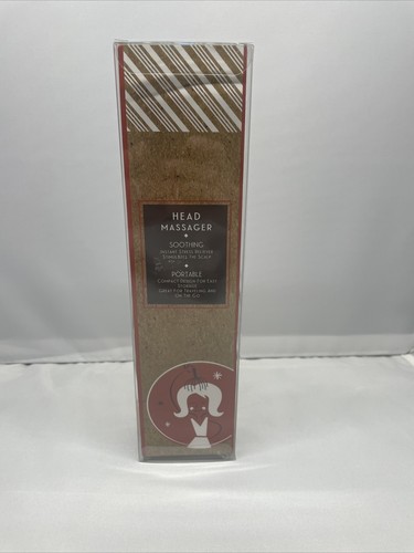 MERCHSOURCE, LLC STRESS RELIEF HEAD MASSAGER BLUE HANDLE - BRAND NEW IN BOX - Picture 3 of 6
