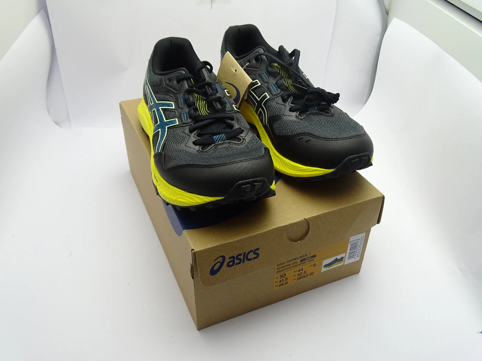 ASICS Gel Sonoma 7 scarpa da corsa nera uomo taglia 44