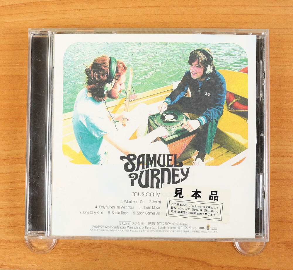 Samuel Purdey - Musically Adrift CD (Japan 1999 Good Sounds Samuel Purdey - Musically Adrift CD (Japan 1999 Good Sounds