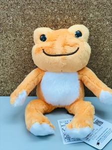 Color Pocket Pickles Frog Stuffed Toy Orange Plush 4548643142108 | eBay