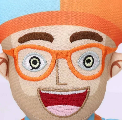 2Pcs Blippi Plush Toy Stuffed Doll Cartoon Blippi Toy Doll Kids Christmas Gifts - Picture 11 of 16