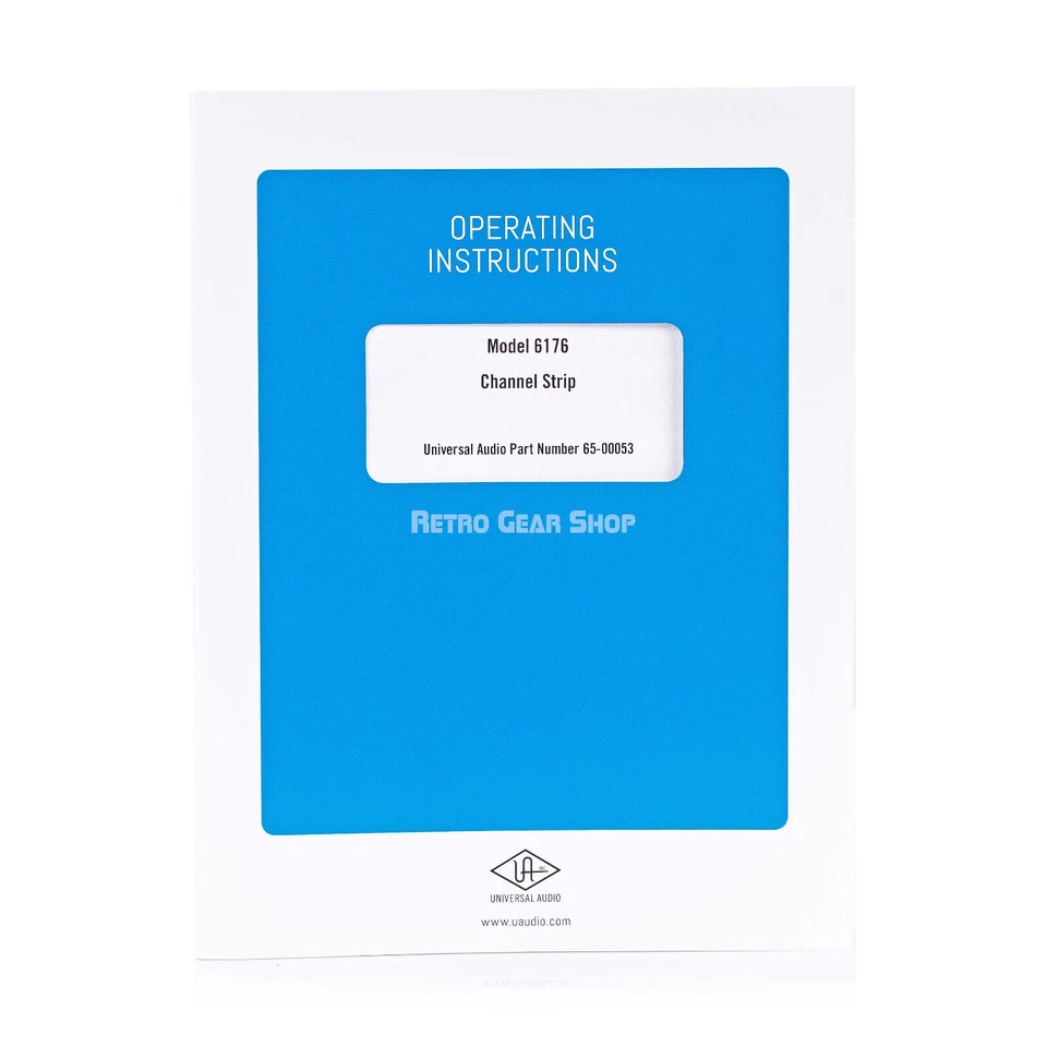 Universal Audio 6176 Vintage Channel Strip 610B Tube Preamp 1176LN UA - Image 4 of 4