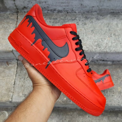 Nike Air Force 1 Custom Sneakers Triple 