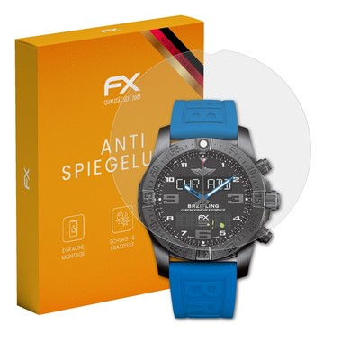 atFoliX 3x Displayfolie für Breitling Supersports B55 Schutzfolie matt&stoßfest