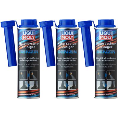 LIQUI MOLY 3x 300ml Motor System Reiniger Benzin Kraftstoff Additiv Benzin 5129