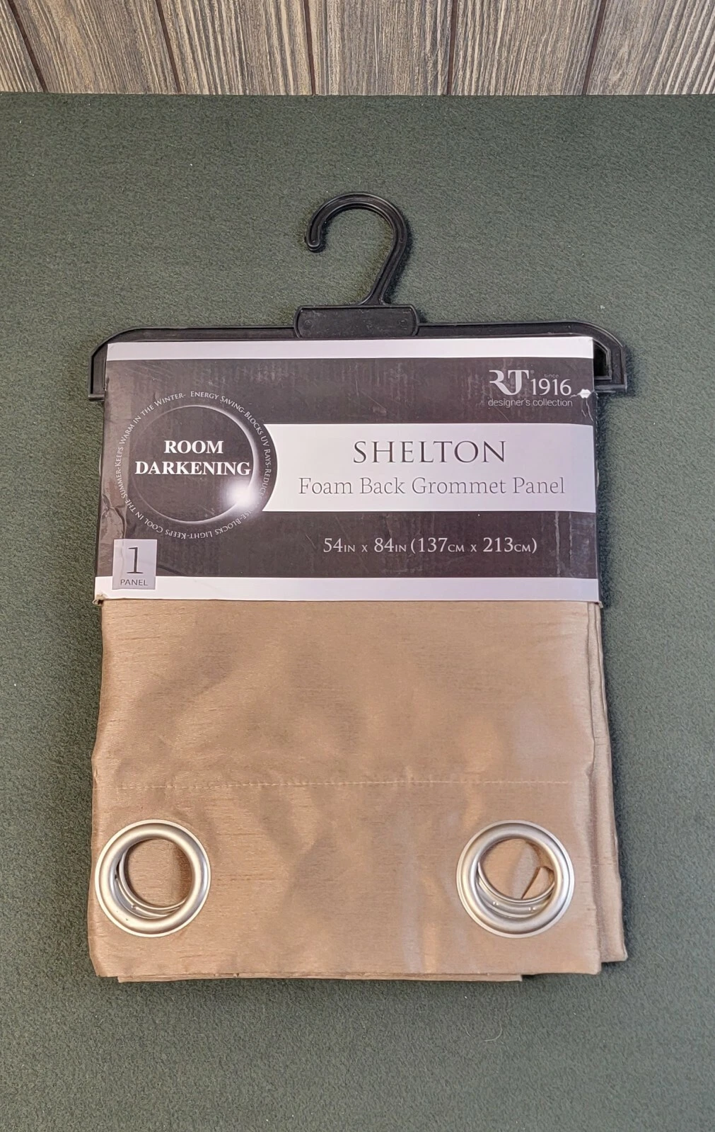 RT Designer Collection, Shelton, 54"X84" Grommet, Room Darkening panels