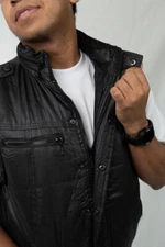 Men's Multi-Pocket Vest with detachable Hood – Four Zipper Pockets